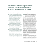 Dynamic General-Equilibrium Models and Why the Bank of Canada