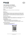 the science of fringe