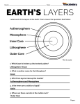 earth`s layers - Oakman School News