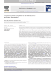 A Population Genetic Perspective on Tumor