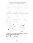 Equipotentials and Electric Fields