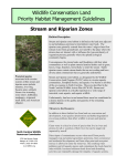 Stream and Riparian Zone - North Carolina Wildlife Resources