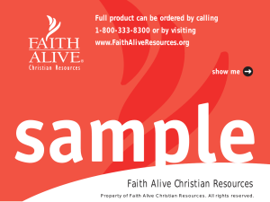Lead in Prayer - Faith Alive Christian Resources