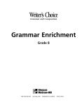 Grammar Enrichment