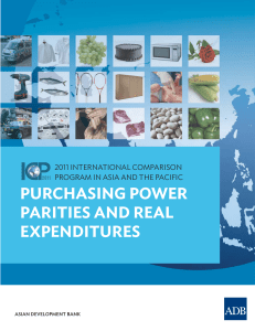 Purchasing Power Parities and Real Expenditures