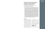 Production of Human Erythropoietin in Transgenic Canola