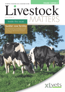 Livestock Matters - Summer 2013