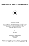 Role of birds in the biology of Lyme disease Borrelia