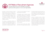 HR Pitfalls of Recruitment Agencies