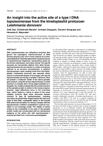 Leishmania donovani - Oxford Academic