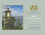 Wescott: A History of Our Advice - Wescott Financial Advisory Group
