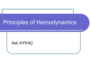 Principles of Hemodynamics