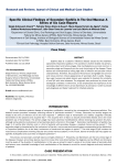 Specific Clinical Findings of Secondary Syphilis In The Oral Mucosa