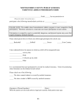 Middle School Parent Permission Form