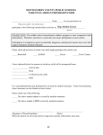 Middle School Parent Permission Form PE