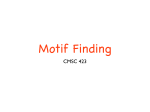 Motif Finding with Gibbs Sampling