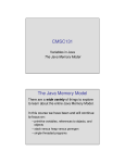 Java Memory Model