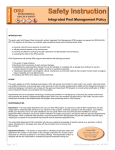 Integrated Pest Management (IPM) Policy