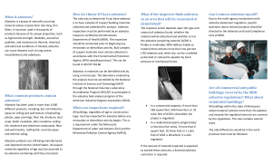 MDH asbestos regulations pamphlet for renovation and demolition (PDF 270KB/2 pages)