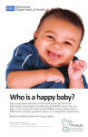 Who is a happy baby? poster (PDF)