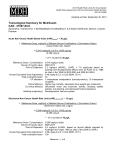 Toxicological Summary for Metribuzin (PDF)