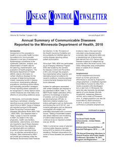 January/July 2010: Volume 38, Number 1 (PDF: 251KB/32 pages)