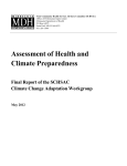 Assessment of Health and Climate Preparedness (PDF)
