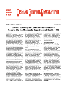 Annual Summary, 1998 (PDF)