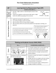 Parent Newsletter: Math, Quarter 2, Part 1