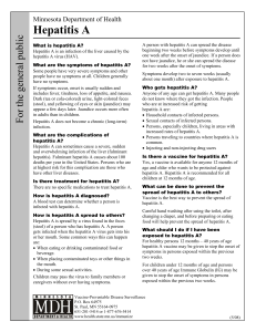 Hepatitis A (PDF)