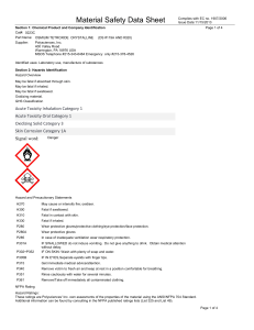 Material Safety Datasheet 0223C (PDF)