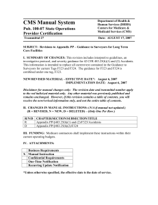 F323 - State Operations Manual Transmittal 27 (PDF: 352KB/33 pages)
