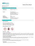 Material Safety Datasheet