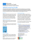 NDMA Screening Profile (November 2015; PDF)