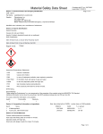 Material Safety Datasheet 02015 (PDF)