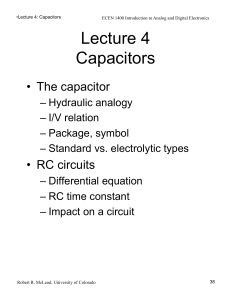4: Capacitors