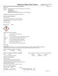 Material Safety Datasheet 06138 (PDF)