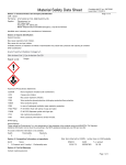 Material Safety Datasheet 02303 (PDF)