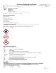 Material Safety Datasheet 01517 (PDF)