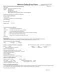 Material Safety Datasheet 06069 (PDF)