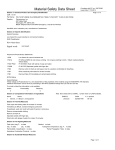 Material Safety Datasheet 15191 (PDF)