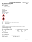 Material Safety Datasheet 02058 (PDF)