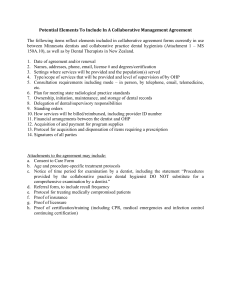 Potential elements to include in a collaborative management agreement (PDF: 146KB/5 pages)