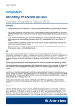 Monthly markets review - February 2016