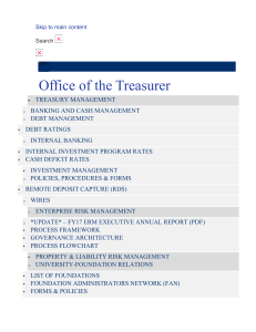 Working Capital Investment Policy