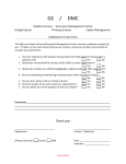 Graphic Services / Document Management Center Work Order Form