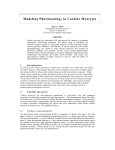 Modeling Pharmacology in Cardiac Myocytes