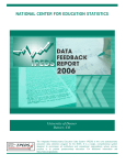 2006 Data Feedback Report (PDF)