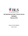 Job Openings and Labor Turnover Survey Highlights: February 2013
