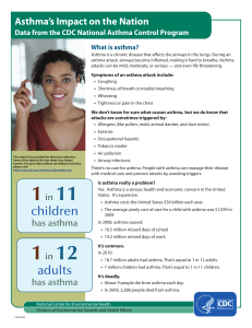 Asthma's Impact on the Nation - Fact Sheet
